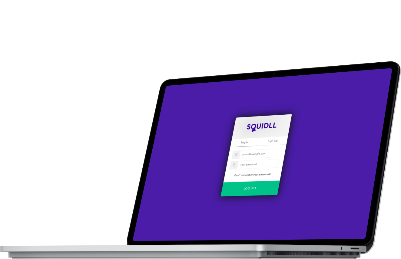 Squidll sign up Squidll sign up